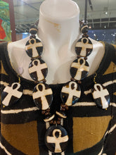Load image into Gallery viewer, Ankh Necklace &amp;Earring Set

